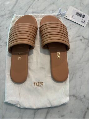 TKEES Caro Sandals - Nude